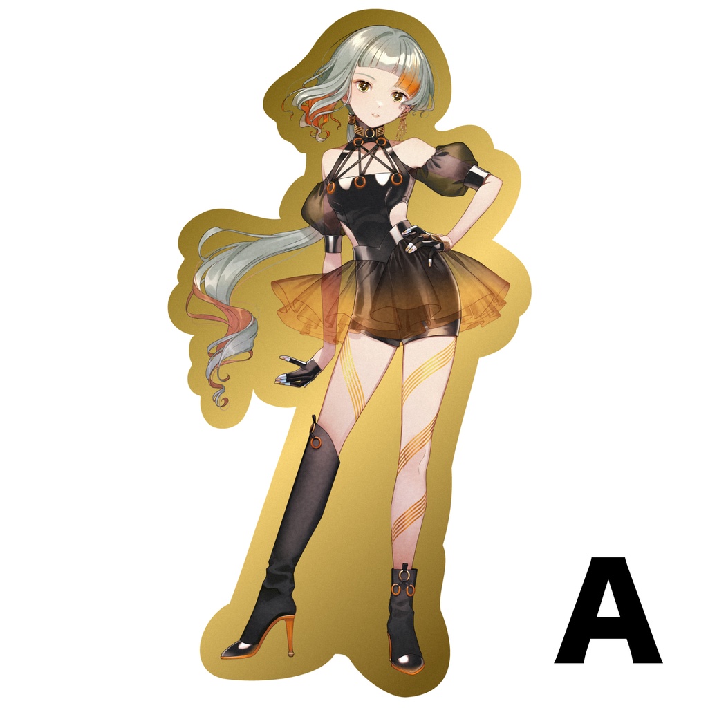 【知声】ダイカットステッカー(6種)