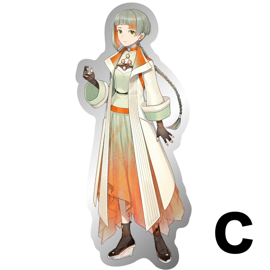 【知声】ダイカットステッカー(6種)