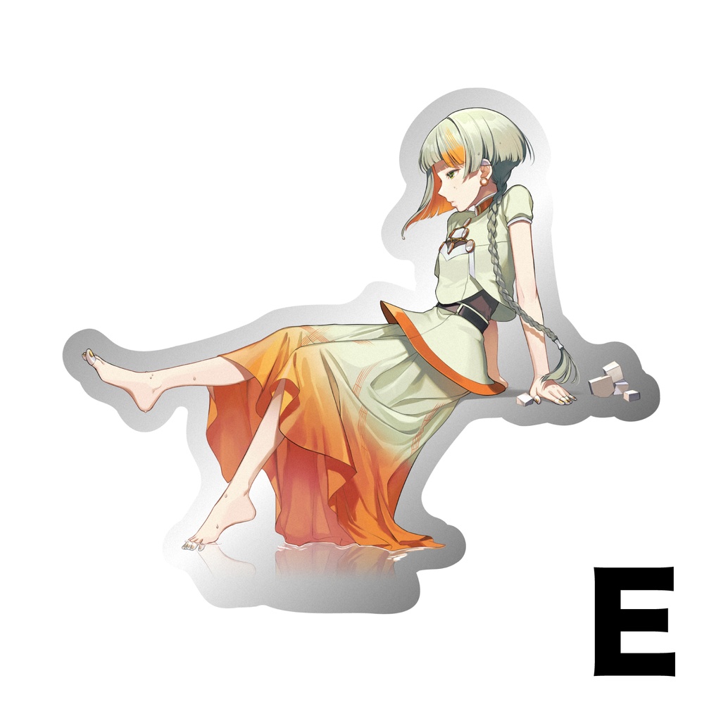 【知声】ダイカットステッカー(6種)