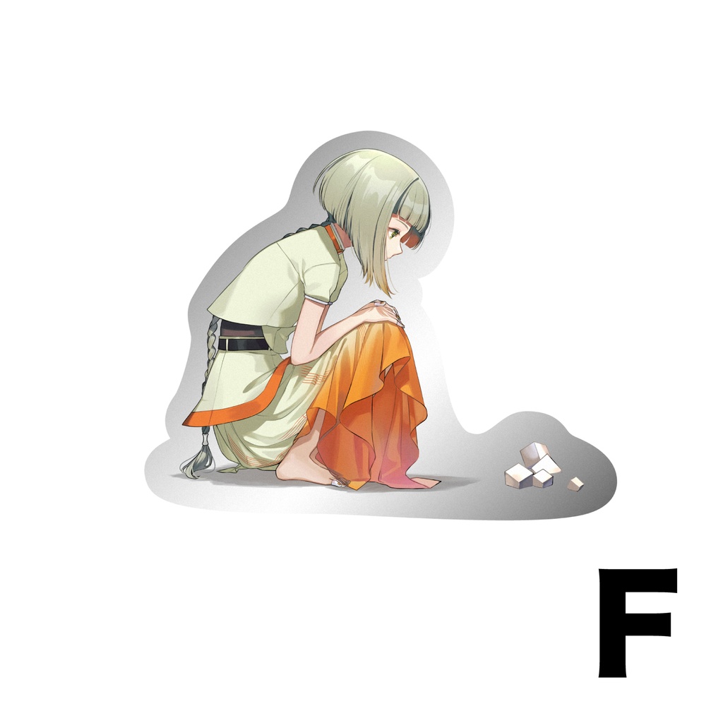 【知声】ダイカットステッカー(6種)