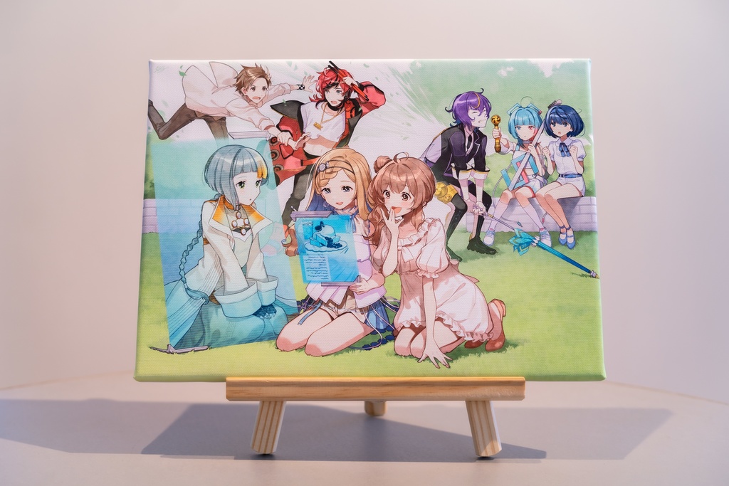 【完全受注生産】VoiSona1周年/CeVIO10周年記念キャンバスアート ※10/5予約〆切※