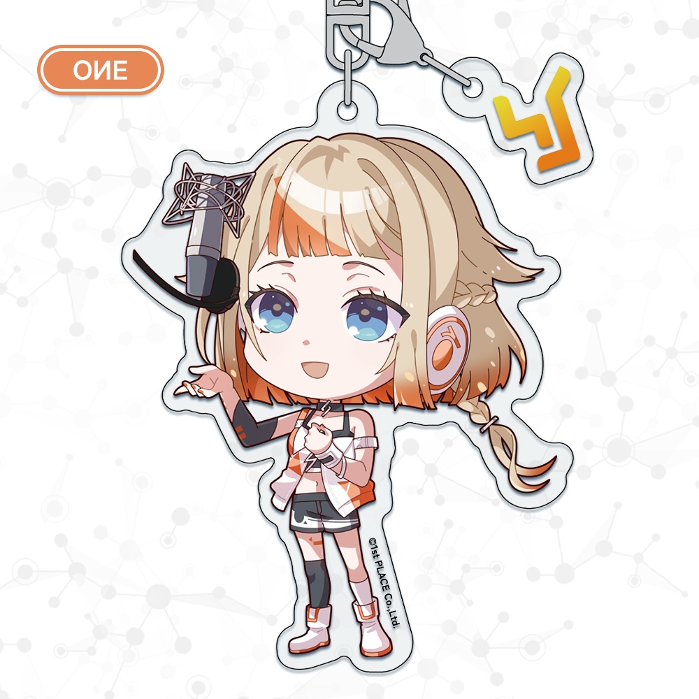 VoiSona 3rd Party アクキー(チャーム付き)