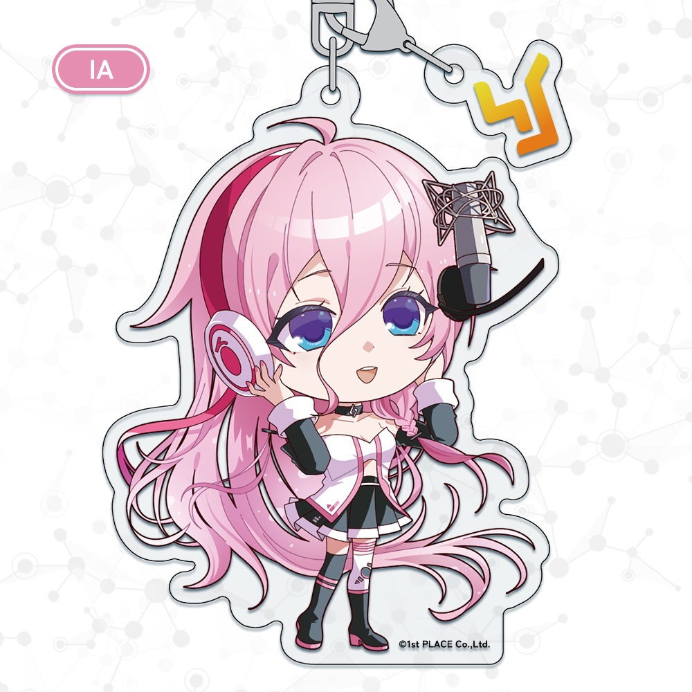 VoiSona 3rd Party アクキー(チャーム付き)