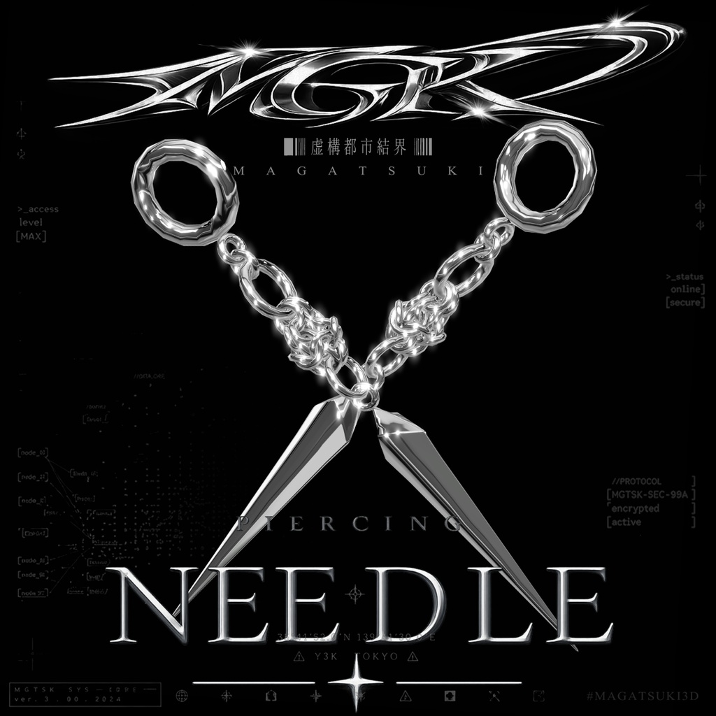 Earrings NEEDLE