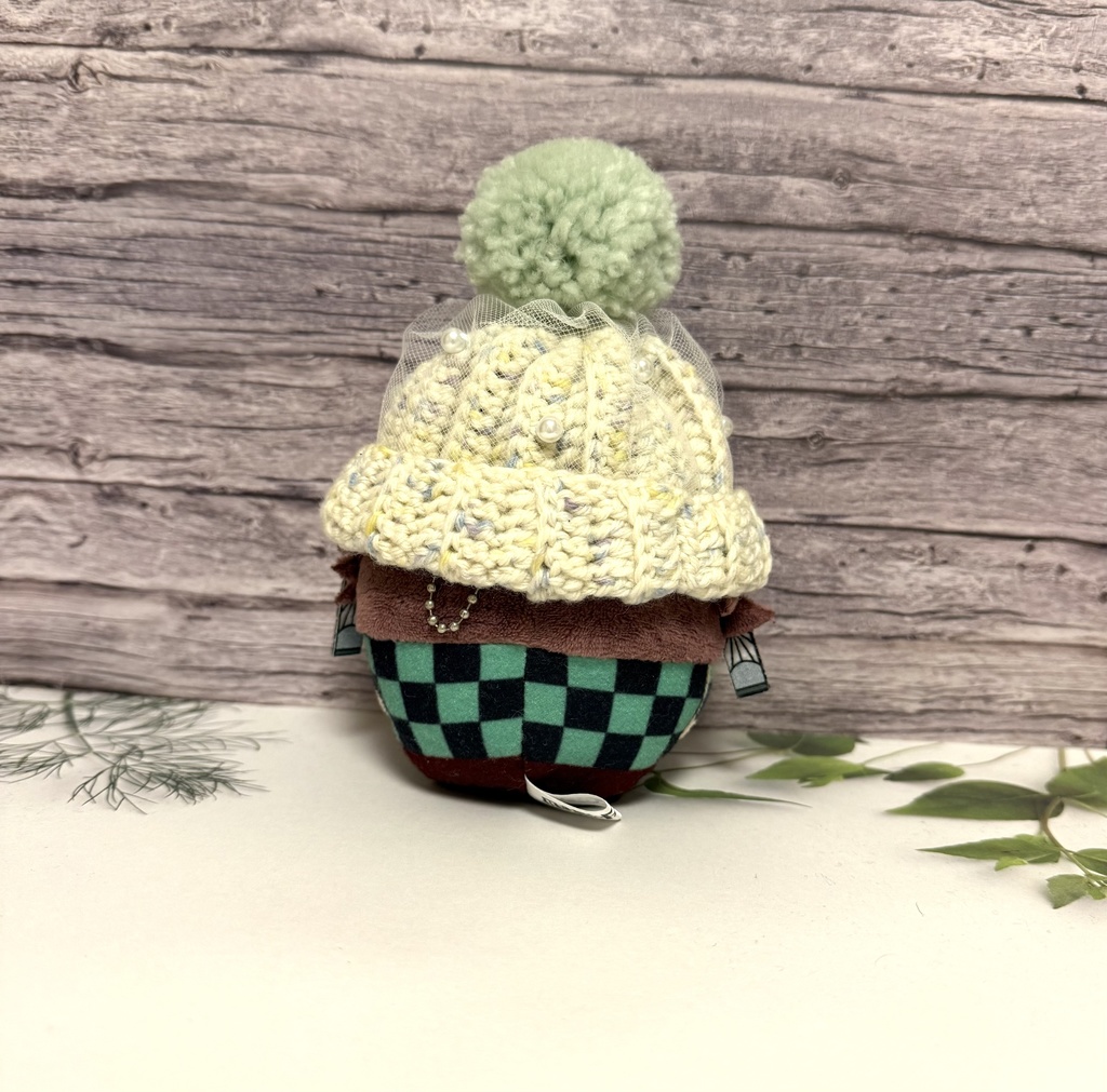 チュールつきぼうし