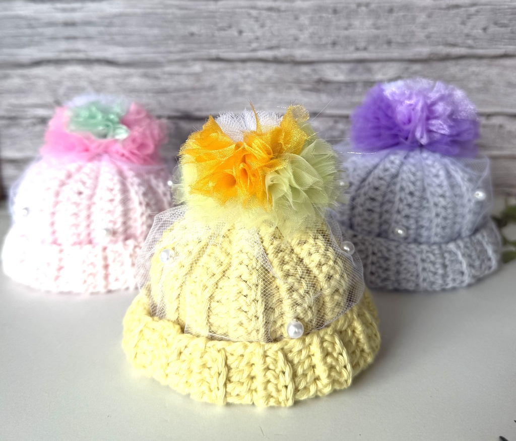 はるいろチュールぼうし