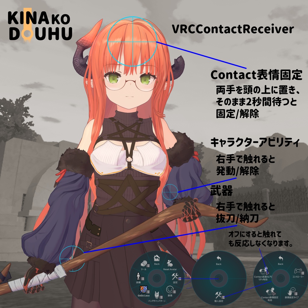 オリジナル3Dモデル【Deternel - ディターネル】