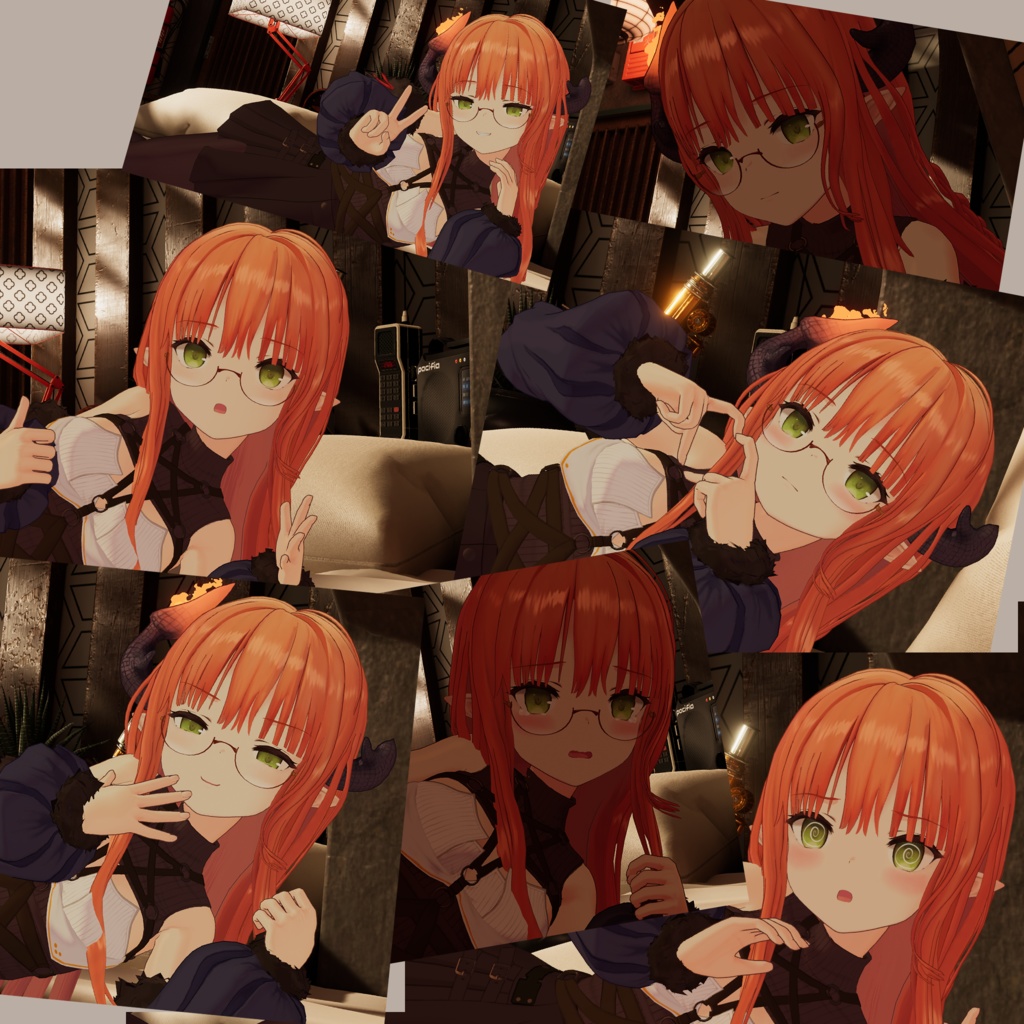 オリジナル3Dモデル【Deternel - ディターネル】