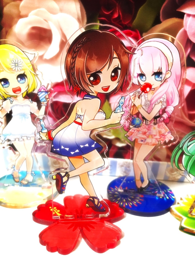 クリプトン女子/アクリルスタンドsummer