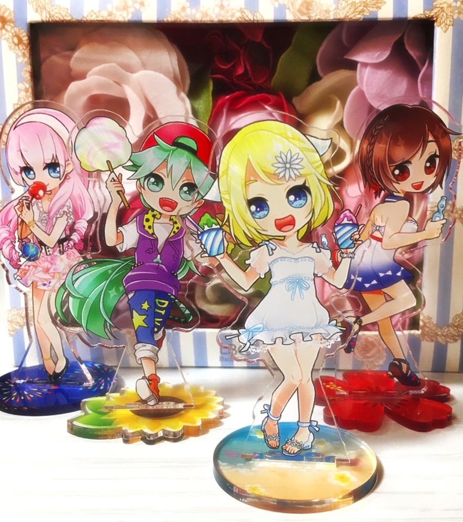 クリプトン女子/アクリルスタンドsummer