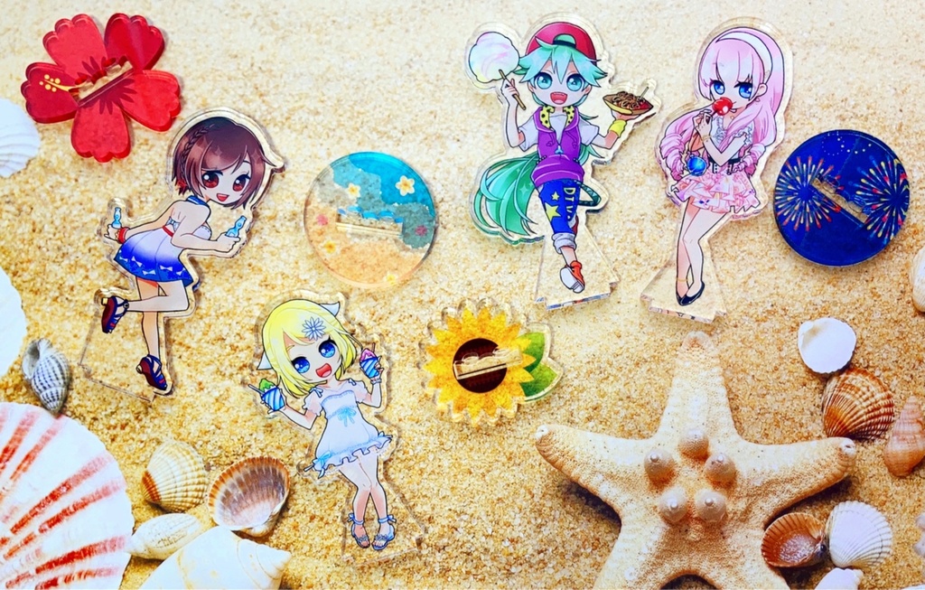 クリプトン女子/アクリルスタンドsummer