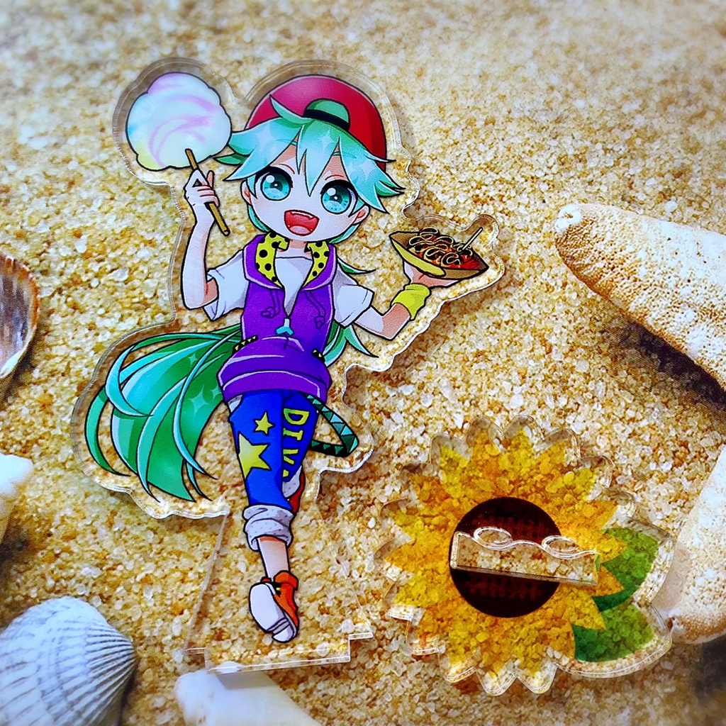 クリプトン女子/アクリルスタンドsummer