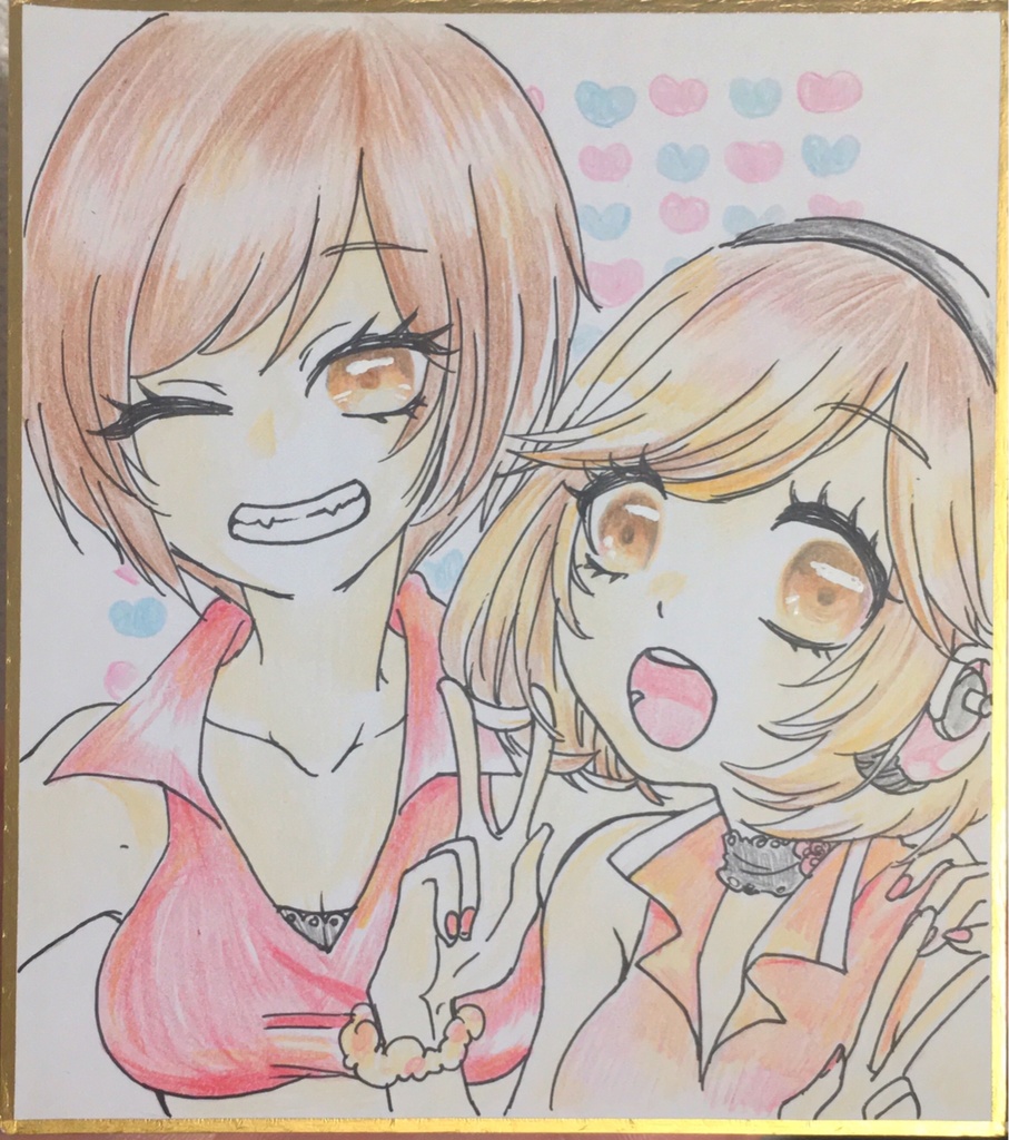 ミニ色紙　咲音◇MEIKO