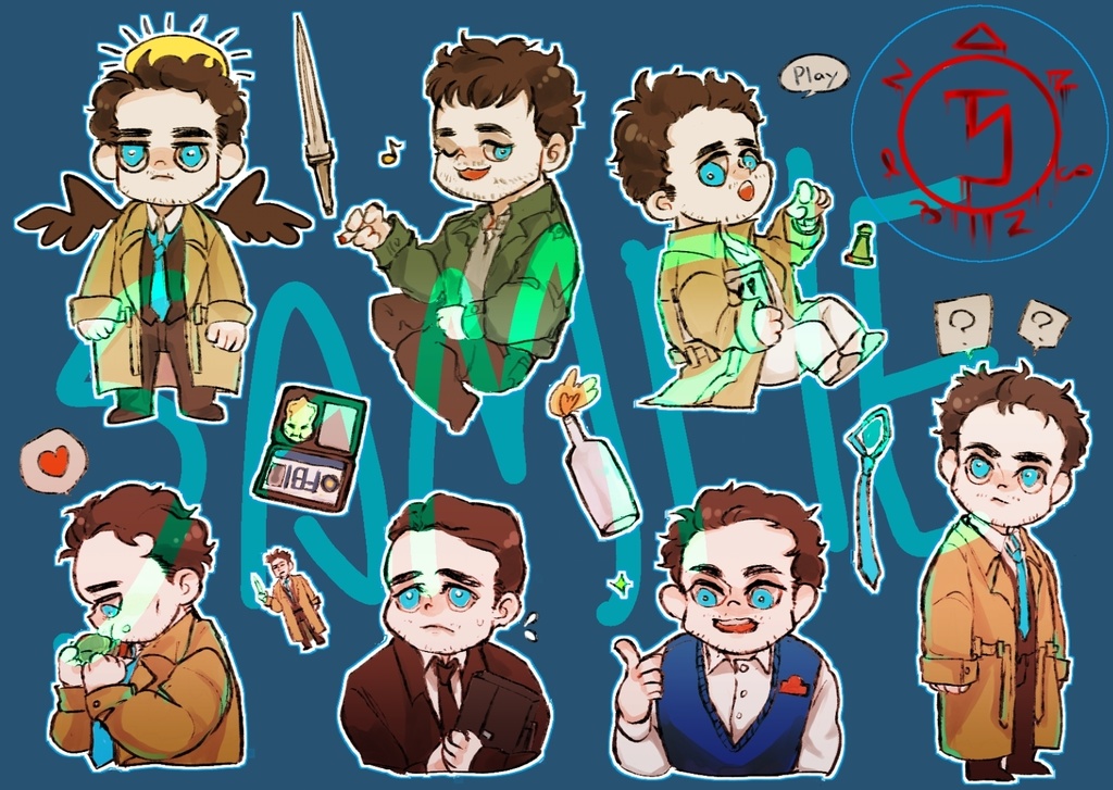 Supernatural Sticker(全2種)