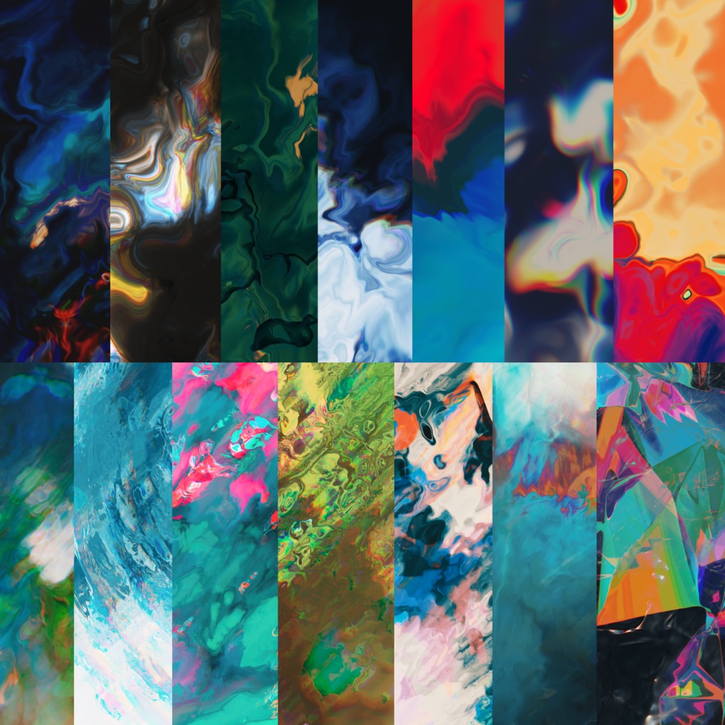 【ブラックフライデー限定】noixy Abstract texture Vol.1&2