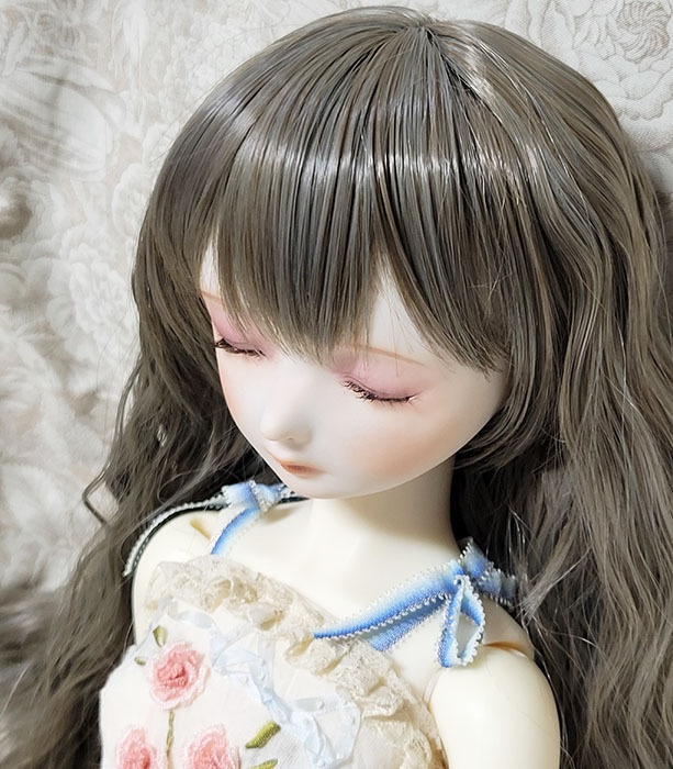 ビスクドールヘッド SnowMoon/雪月 眠り目 No.5 SDボディ互換性あり