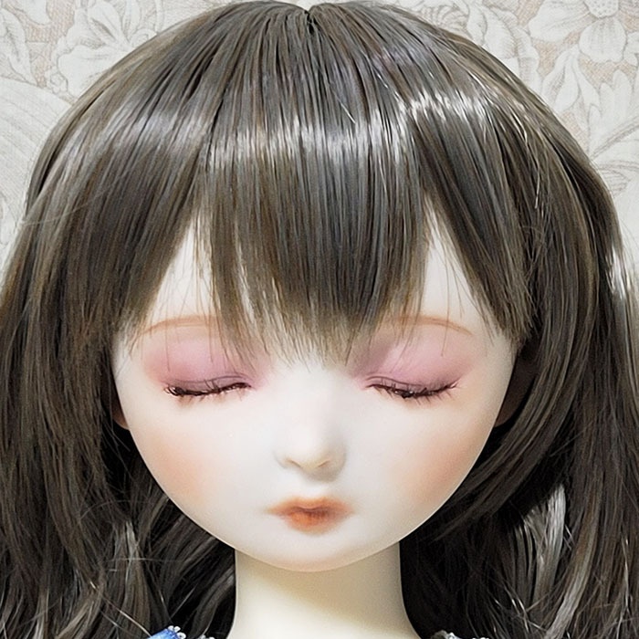 ビスクドールヘッド SnowMoon/雪月 眠り目 No.5 SDボディ互換性あり