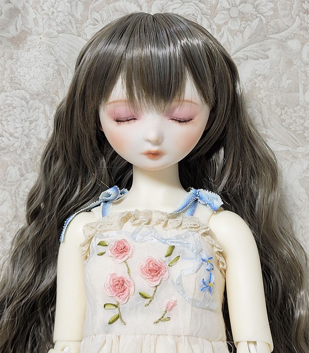 ビスクドールヘッド SnowMoon/雪月 眠り目 No.5 SDボディ互換性あり