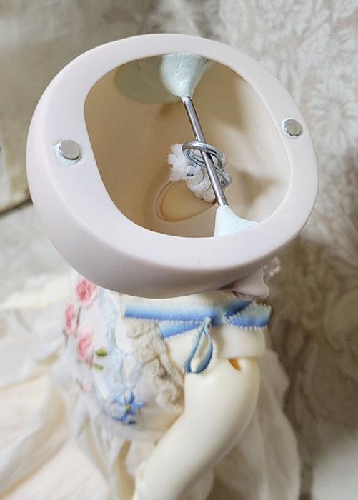 ビスクドールヘッド SnowMoon/雪月 眠り目 No.5 SDボディ互換性あり