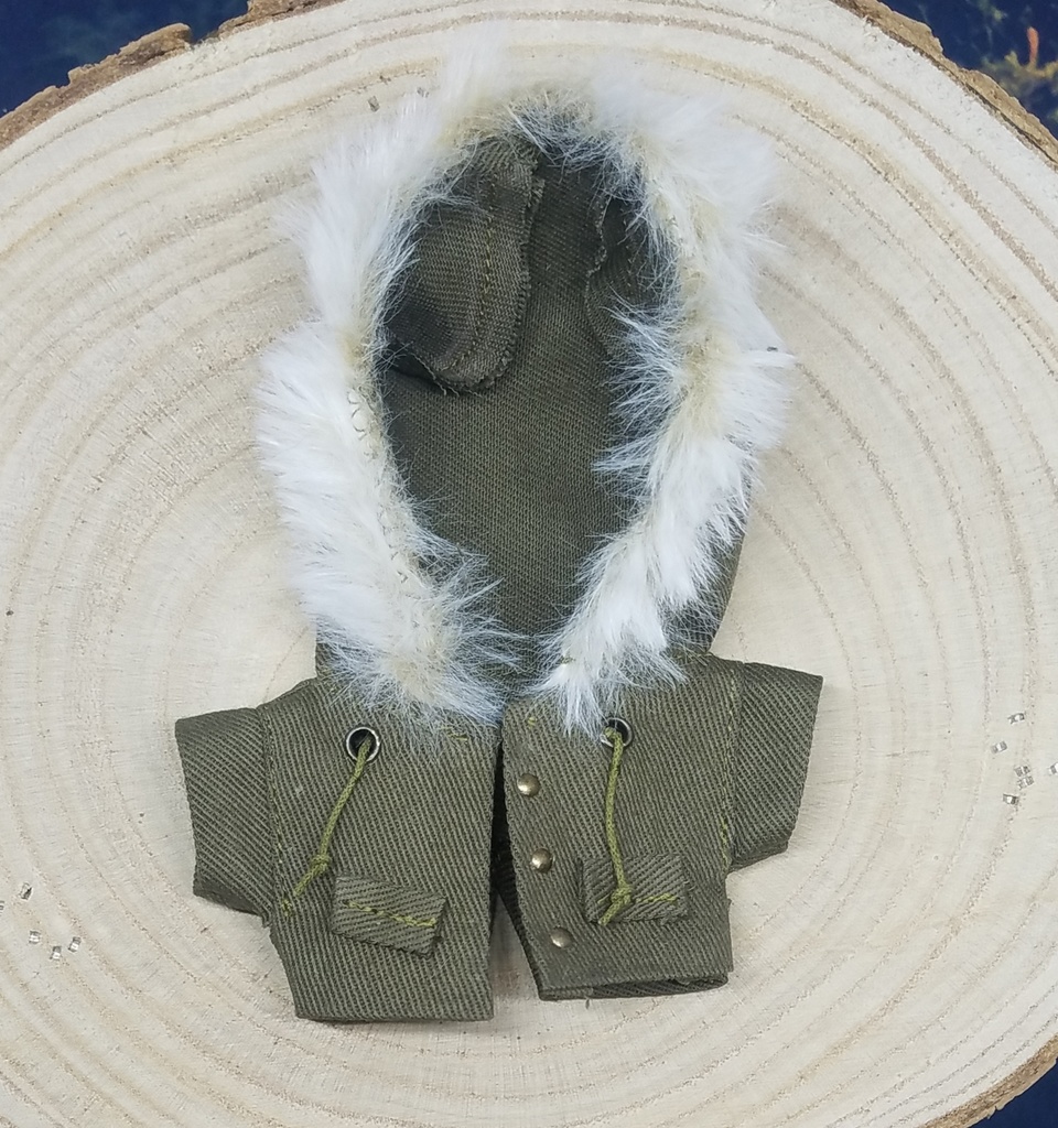 ぬい服　モッズコート