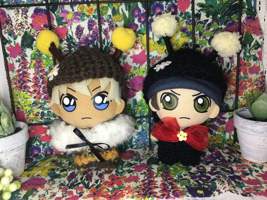 ぬい服 着ぐるみ ミツバチ テントウムシ