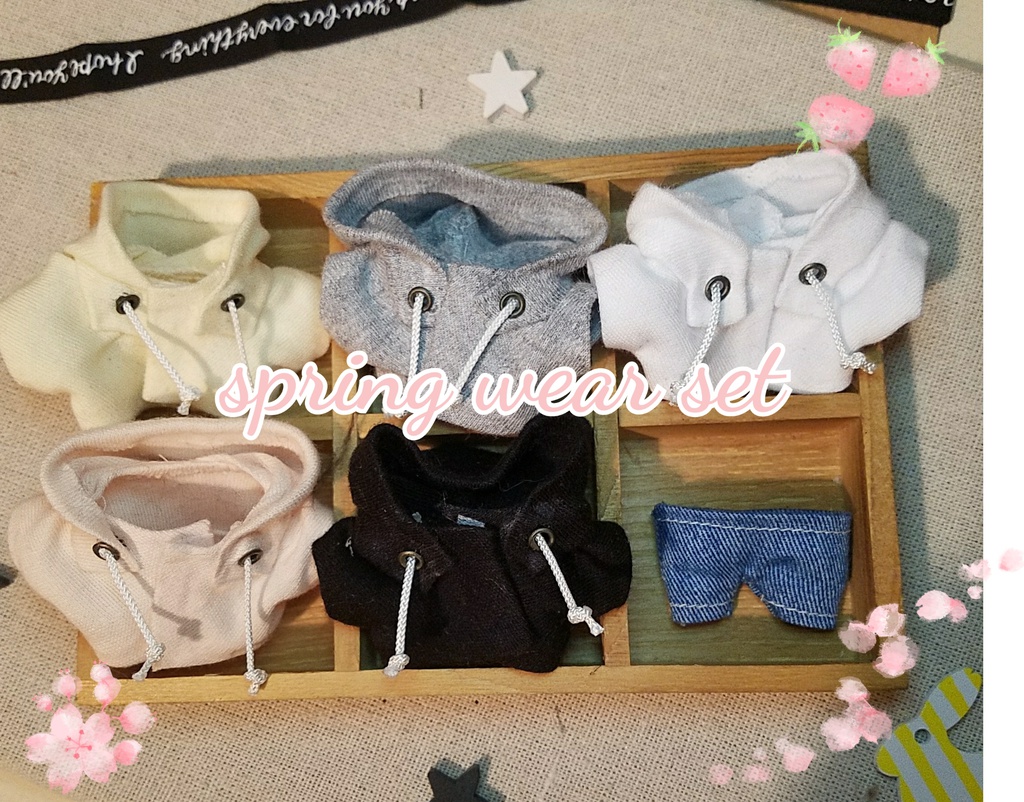 ぬい服 春物コーデセット