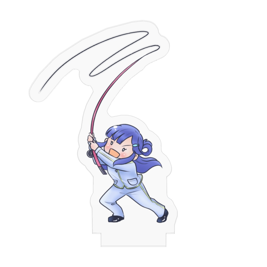 なんでも釣っちゃう浅利七海アクスタ