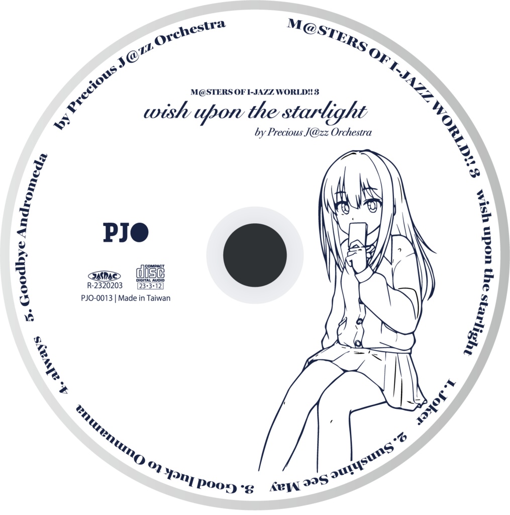 M@STERS OF I-JAZZ WORLD!! 3 〜wish upon the starlight〜【CD】