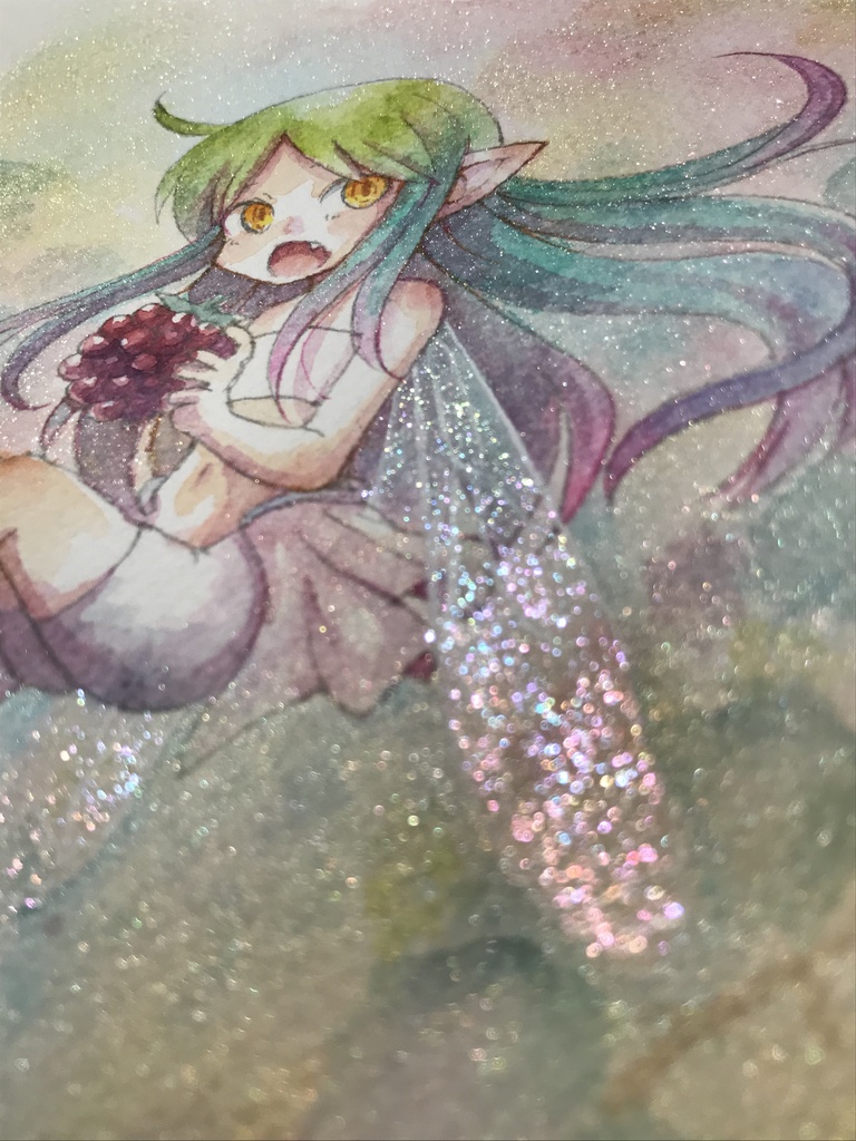 原画「小さな妖精」