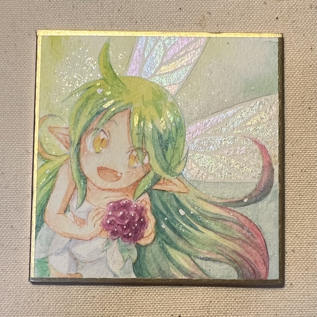妖精たちの豆色紙✨