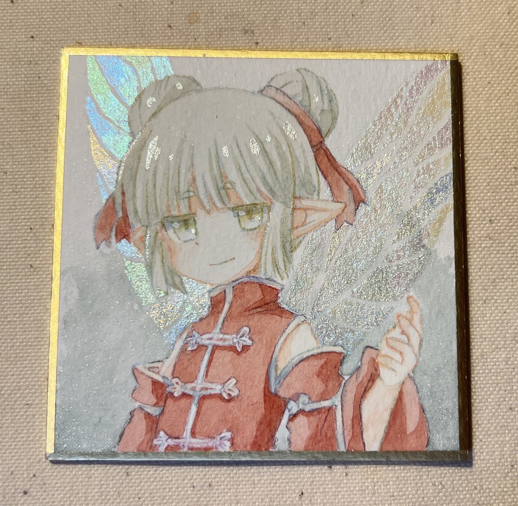 妖精たちの豆色紙✨