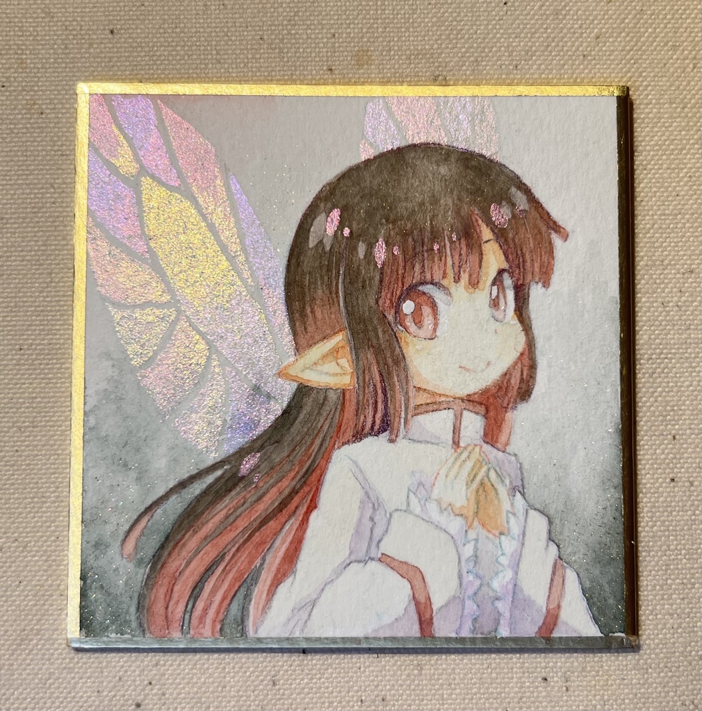 妖精たちの豆色紙✨