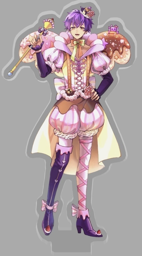 激怒ぷりんアクリルスタンドSさいず