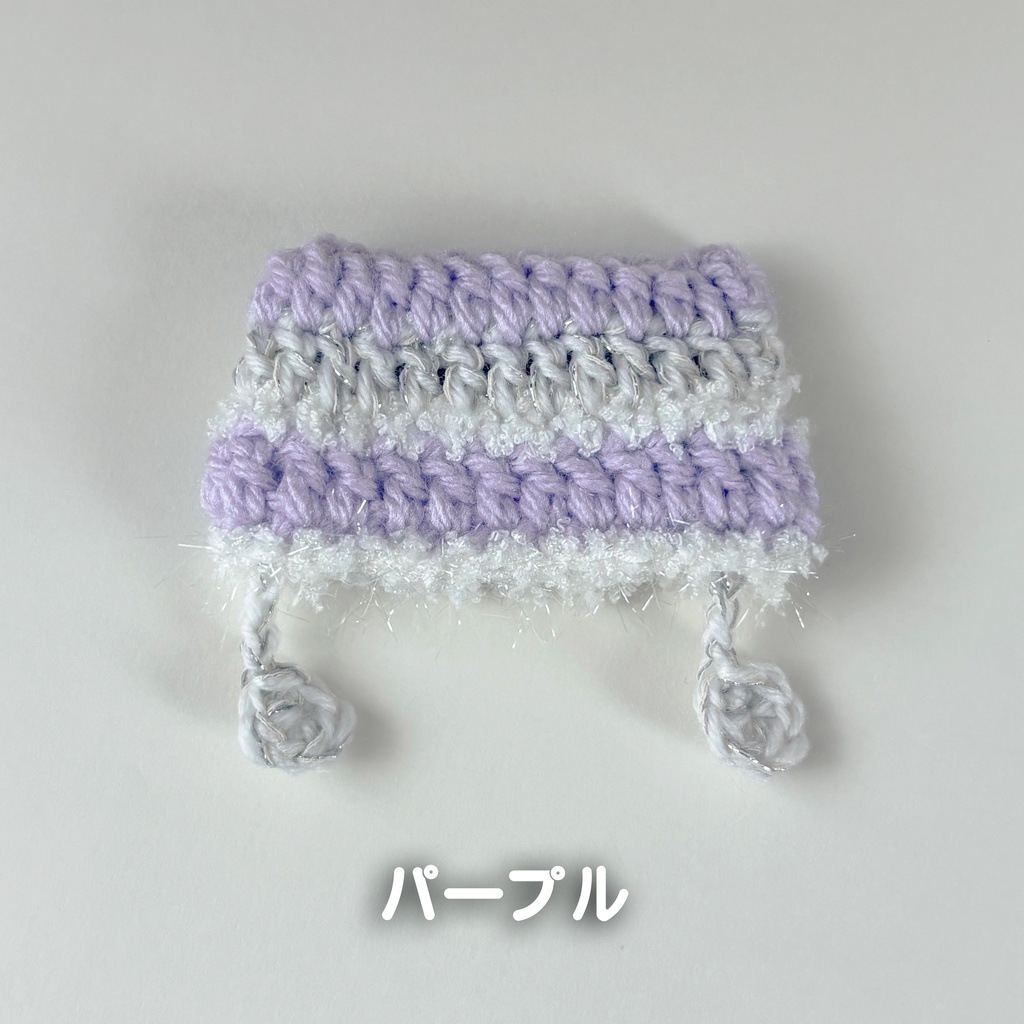 ラメ入り猫耳帽子