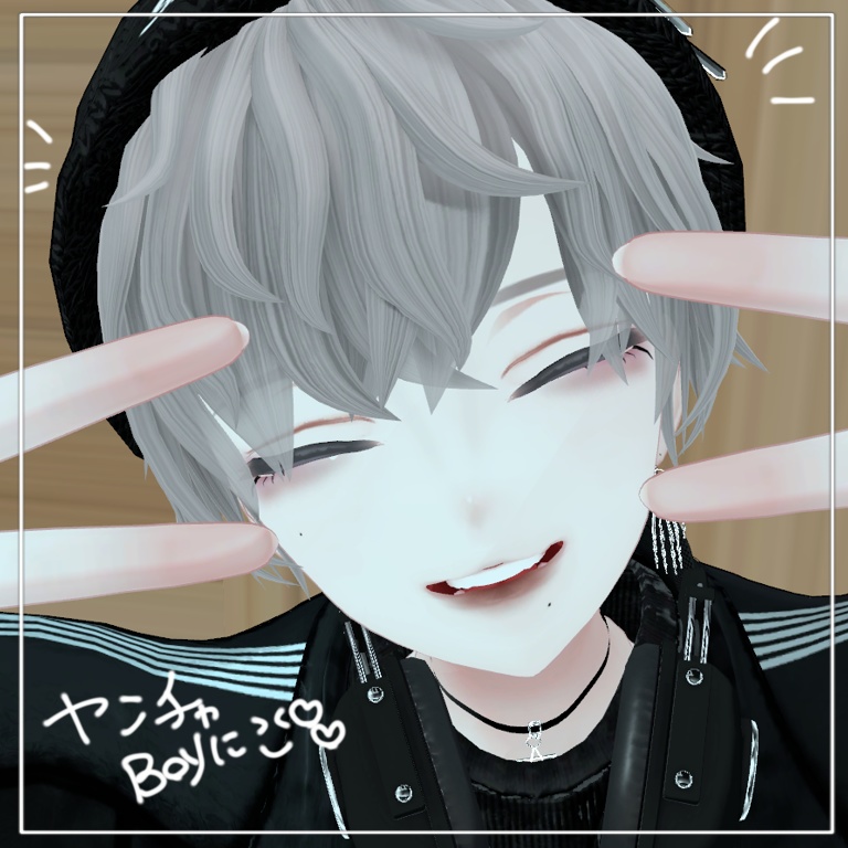 【森羅shinra】Man’s make up textureーREDー