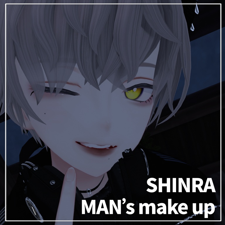 【森羅shinra】Man’s make up textureｰREDｰ