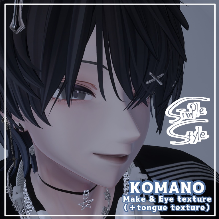 【狛乃komano】make•eye•tongue/texture