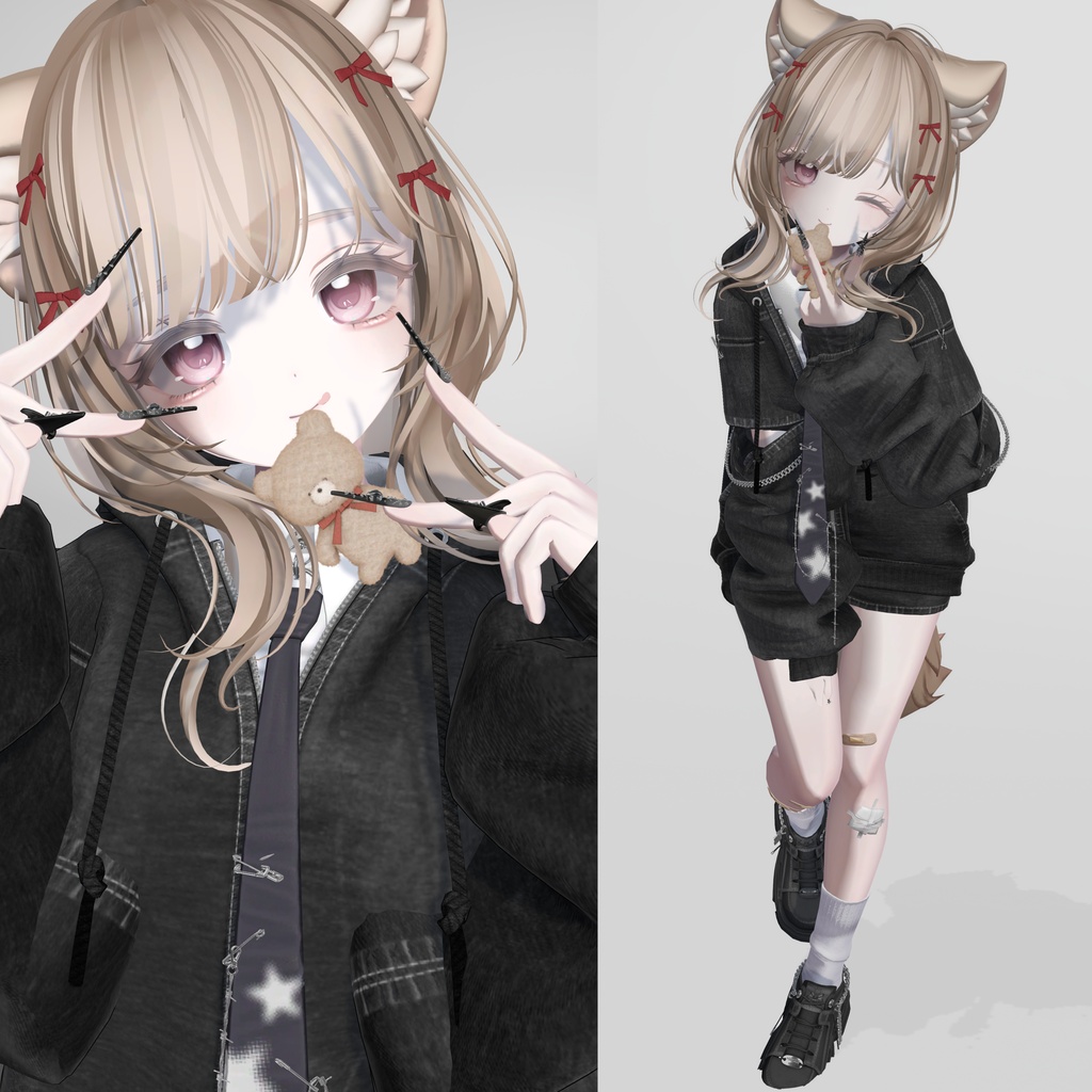 7/11 18時~販売記念SALE🌟【無料有り】🌺PinoPose_GALset22種🌺【女性アバター向け】