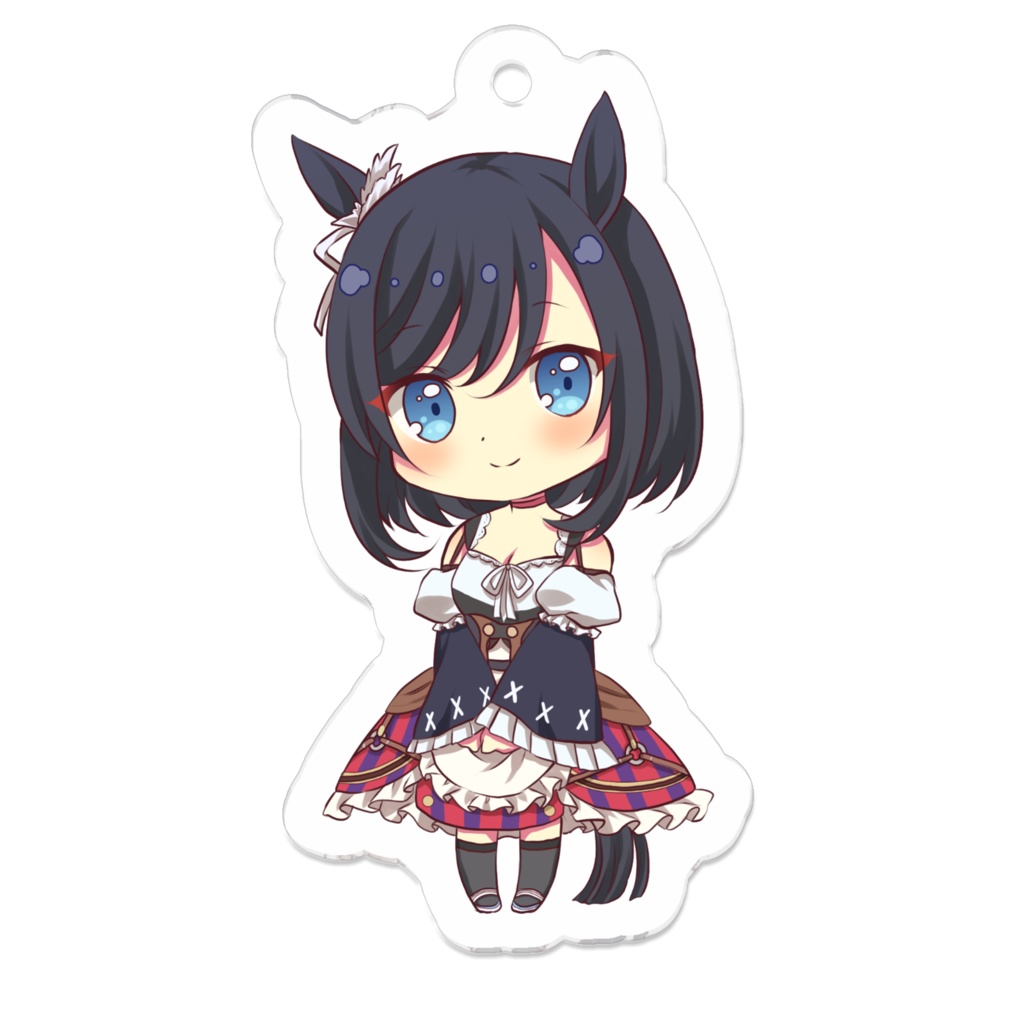 ウマ娘　アクリルキーホルダー　エイシンフラッシュ