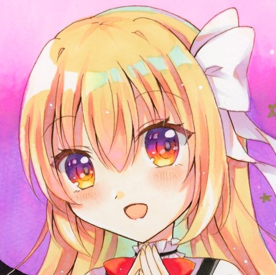 手描きイラスト　東方旧作　くるみ　A5サイズ