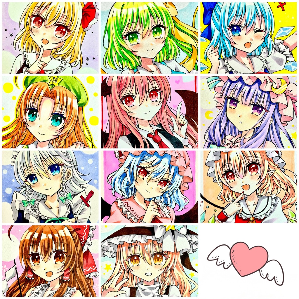 【簡易リクエスト】ミニ色紙オーダー