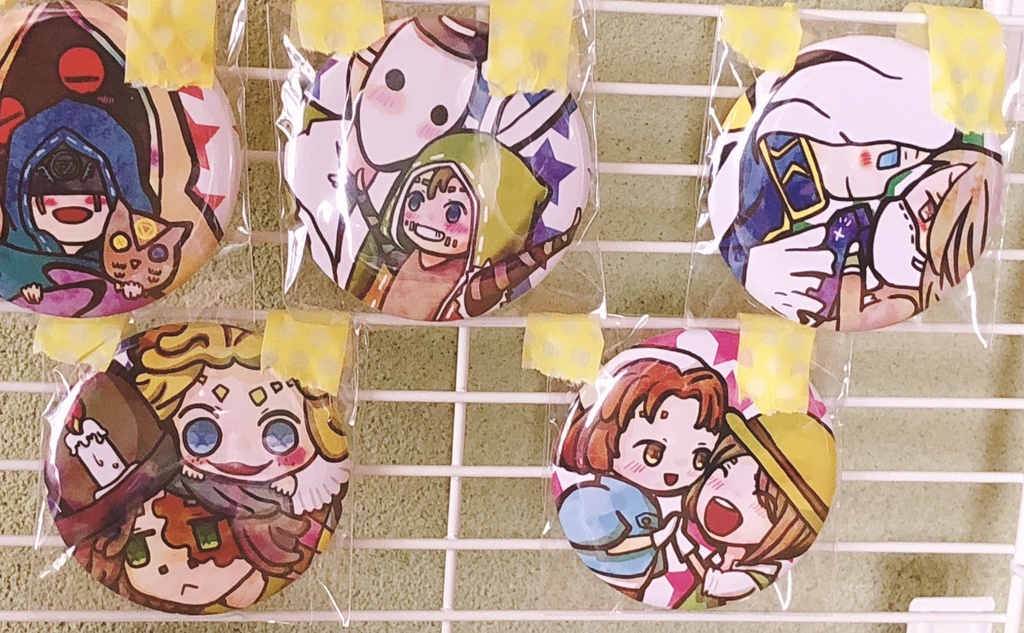 缶バッチセット