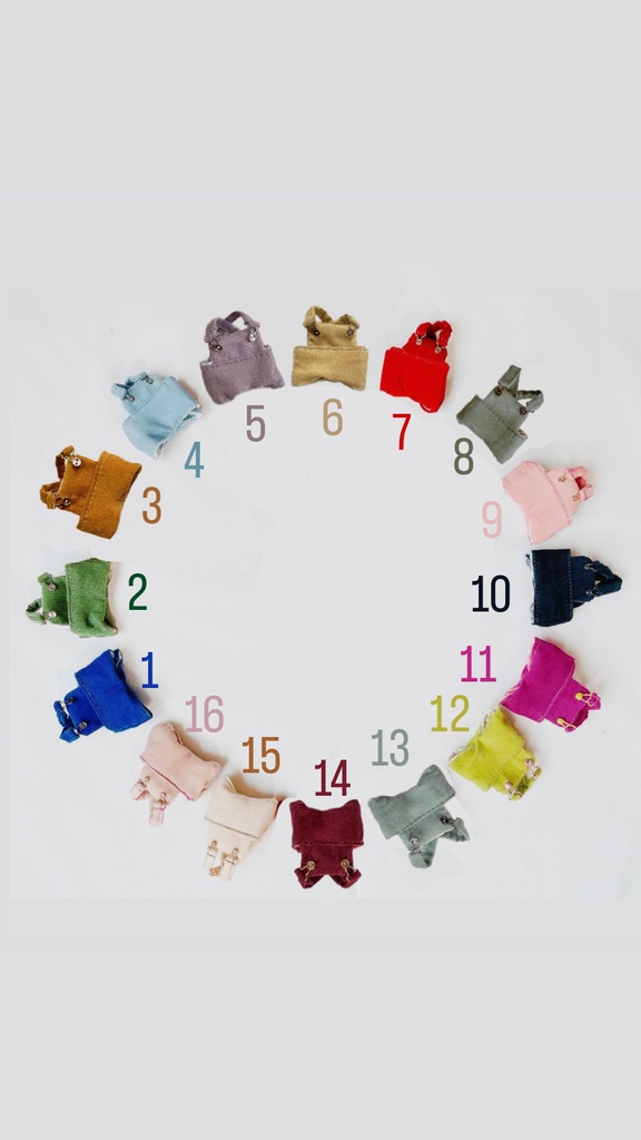 ドンちゃんサイズサロペット