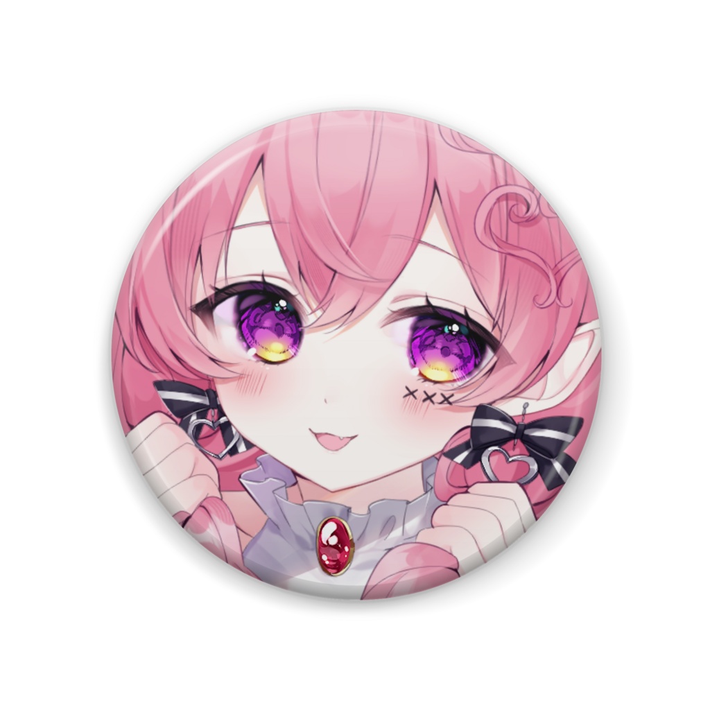 赤絲こゆび缶バッチⅠ