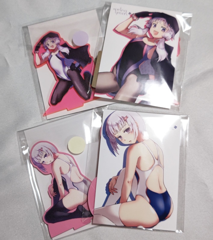 【4種あり】競泳水着結月ゆかりさんアクリルフィギュア