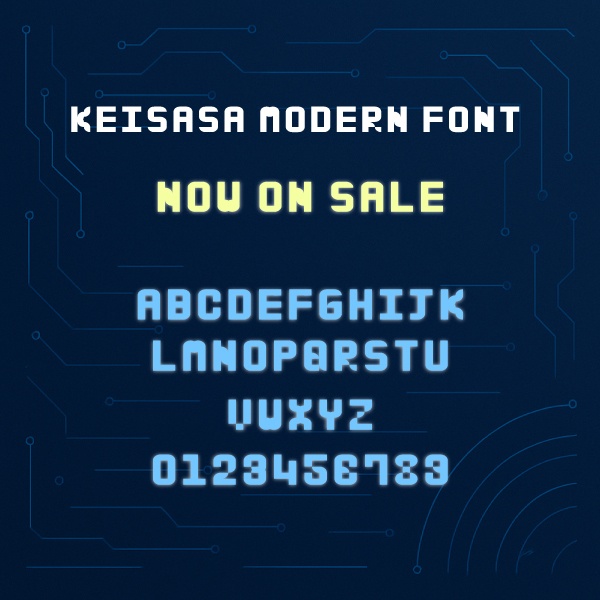【商用可】 Keisasa_Modern_font.ttf