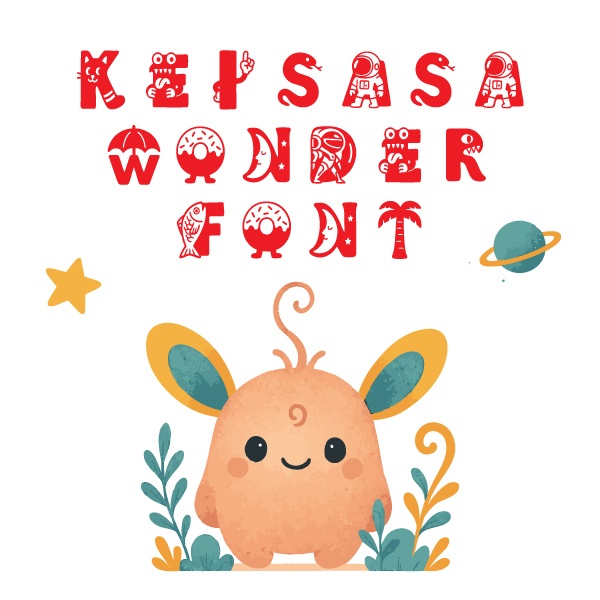 【商用可】Keisasa wonder font.ttf