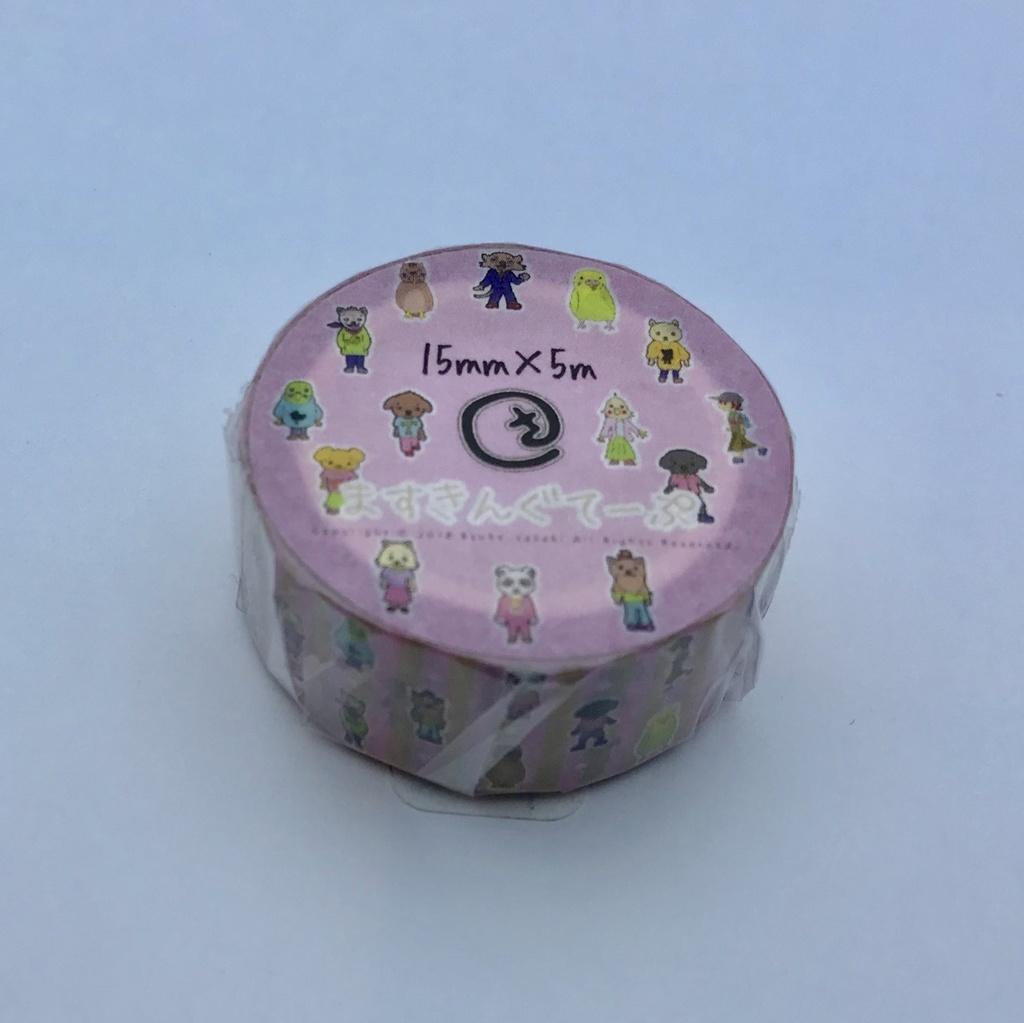 佐々木Kすけデザイン・マスキングテープ