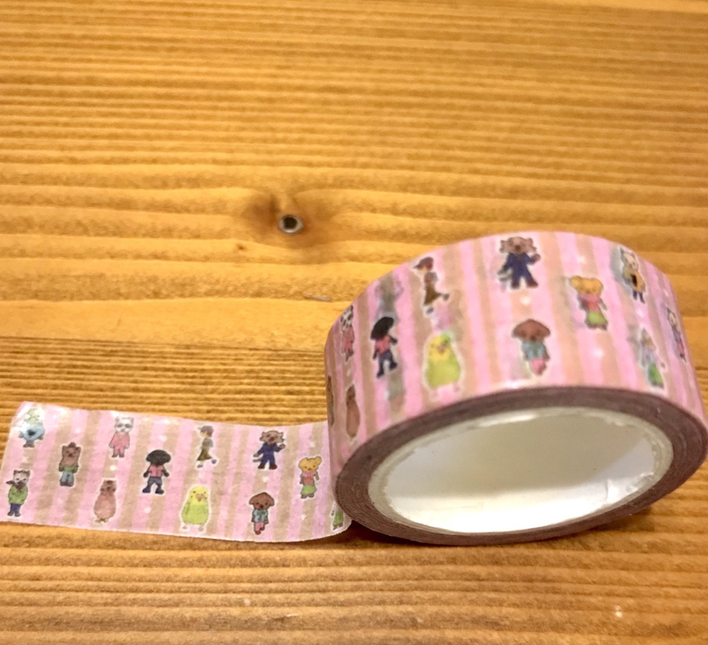 佐々木Kすけデザイン・マスキングテープ