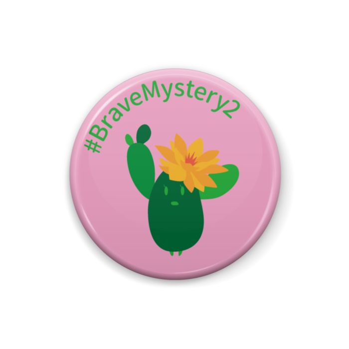 【缶バッジ】Brave Mysteryタイトルロゴ【投げ銭】